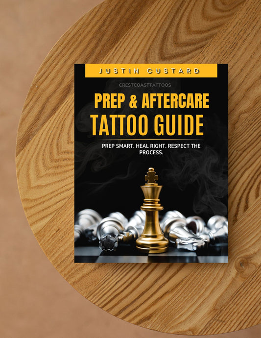 Tattoo prep and Aftercare guide