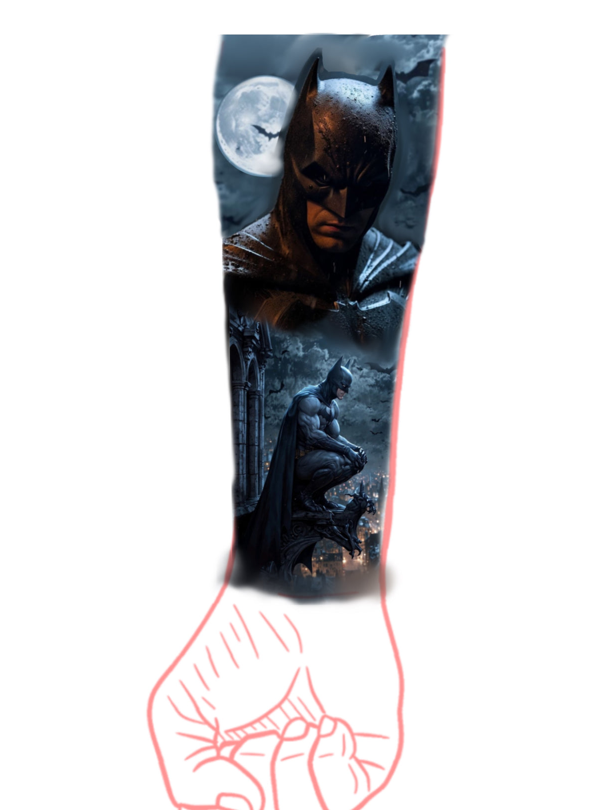 Batman Under the Moon